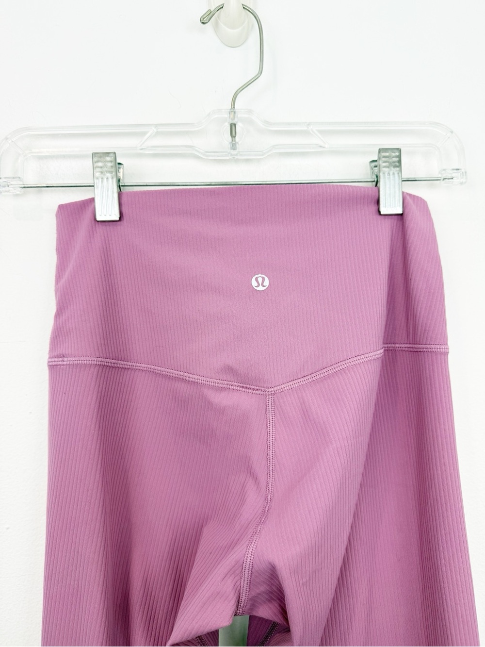 Lululemon Align Ribbed High Rise Pant Velvet Dust Size 6 - Picture 6 of 7